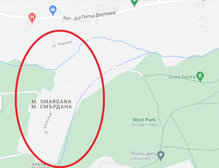 Парцел 659м2, кв.Люлин 6, м-ст Смърдана, ПУП за застрояване и