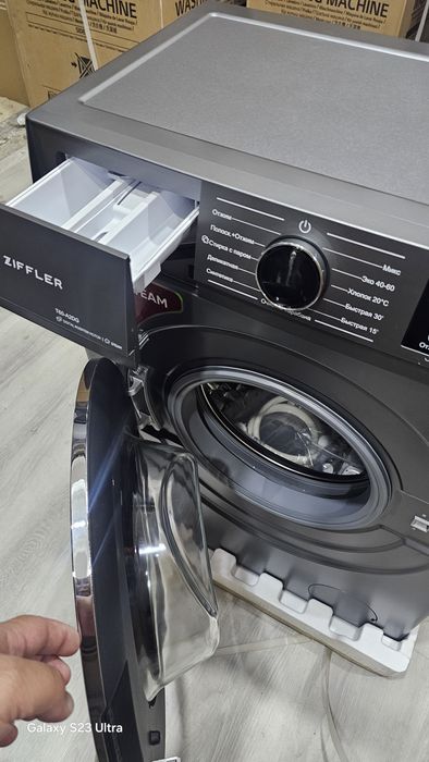 Стиральная машина ZIFFLER 6Кг Inverter + Паровой Стирка