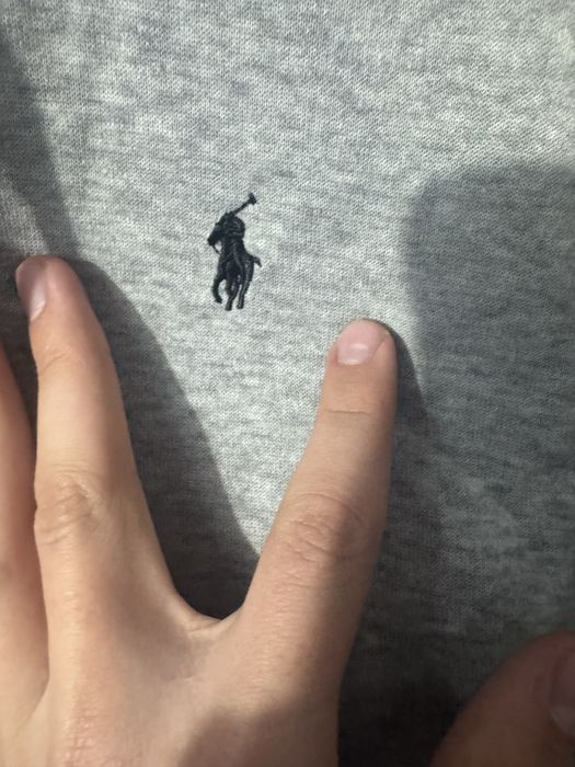 Hanorace polo ralph lauren negru/gri