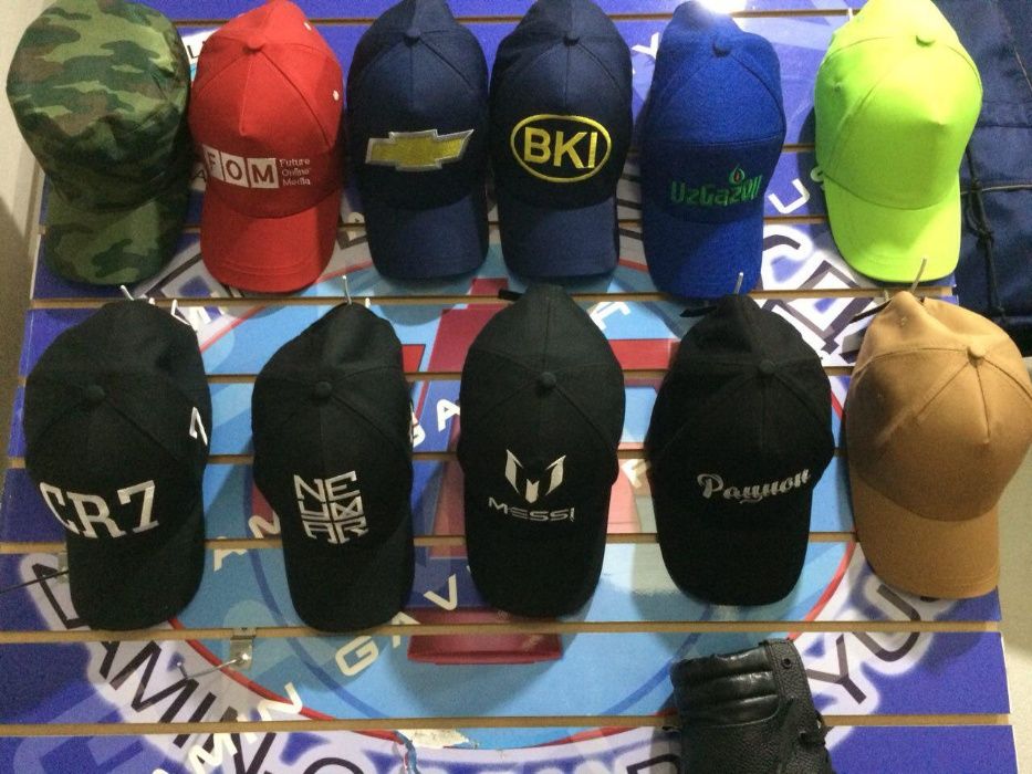Кепка спортивная и рабочая