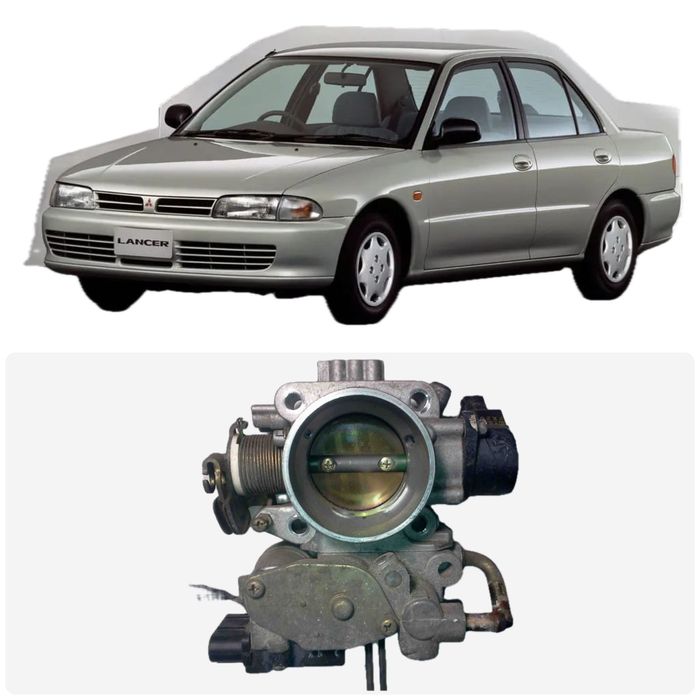 Дроссельная заслонка дроссель холостой ход Mitsubishi lancer лансер