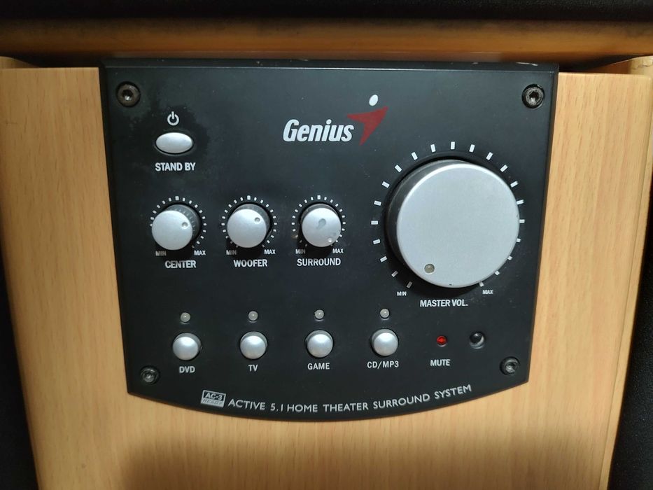 Sistem Audio Boxe Genius 5.1 SW-HF 5000, 150W RMS Home Theater