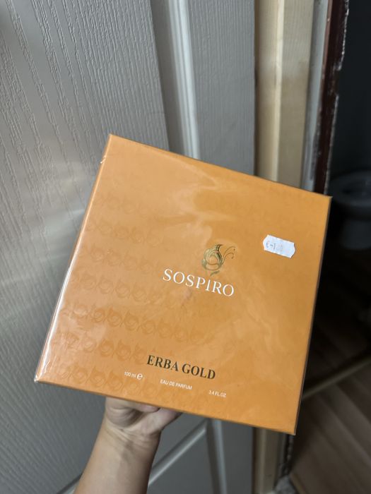 Sospiro erba gold eau de parfum