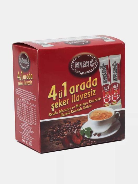 Растворимый сливочный кофе для похудения и здоровье 4 в 1