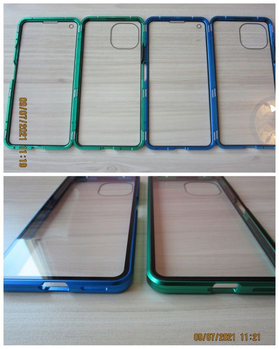 Xiaomi 11T Pro / 11 Lite NE / Mi 11/ 11 Ultra/ Двоен 360 магнитен кейс