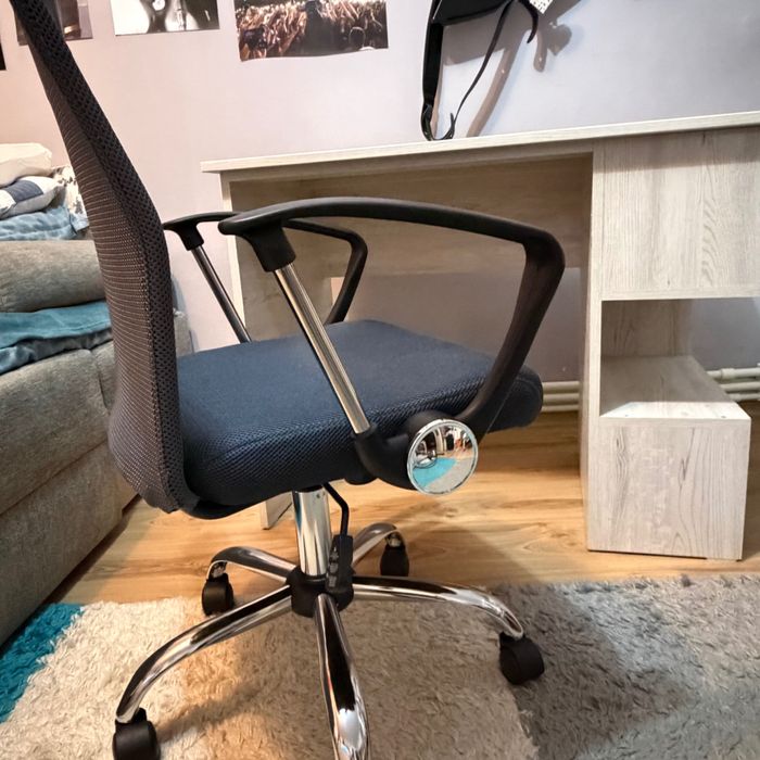 Birou de vânzare din pal melaminat decor lemn