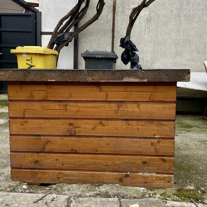 Cotet lemn caine talie medie