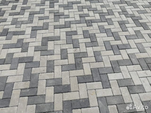 Выбропрессованные тратуарные плитки