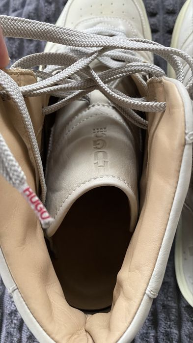 Оригинални кожени кецове HUGO BOSS
