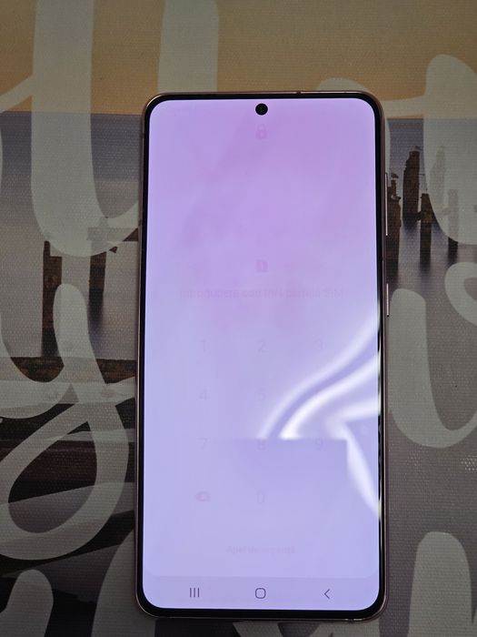 Samsung s21 gold 128 usor burn