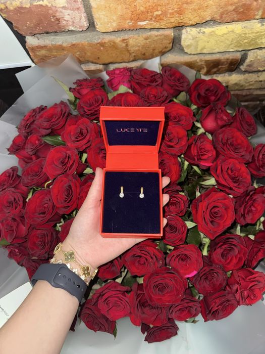 Серьги из золота 585 пробы