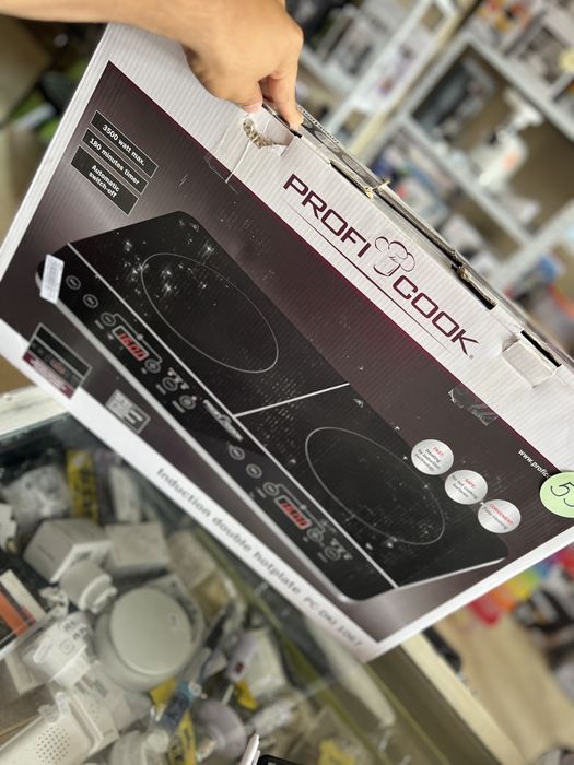 Нов двоен индукционен котлон ProfiCook – 3500W
