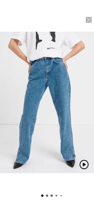 Прави дънки Karl Lagerfeld jeans