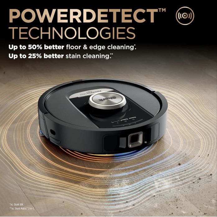 Прахосмукачка робот  Shark PowerDetect NeverTouch PRO  5 технологии PowerDetect, NeverStuck, база NeverTouch Pro