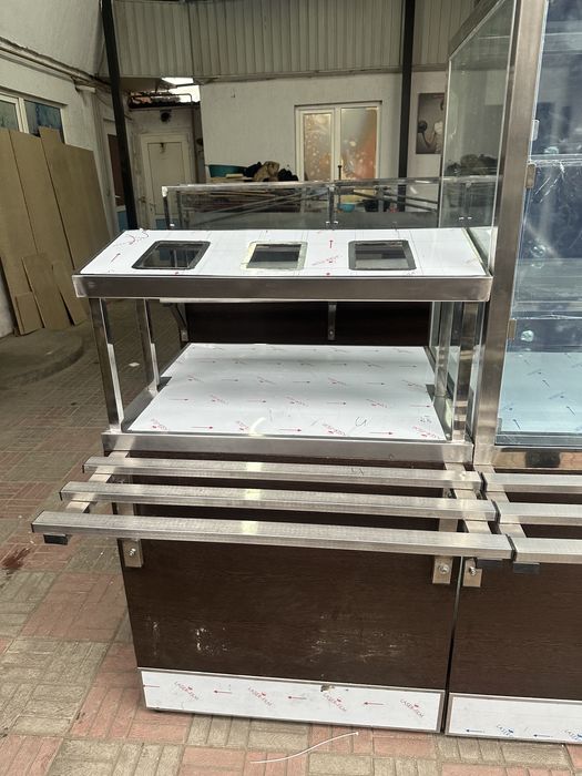 Мармит линия раздачи  для первых вторых блюд