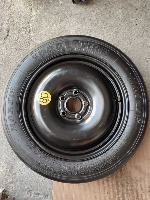 Roata rezerva SLIM R17 DACIA Duster, Bigster, RENAULT Kadjar