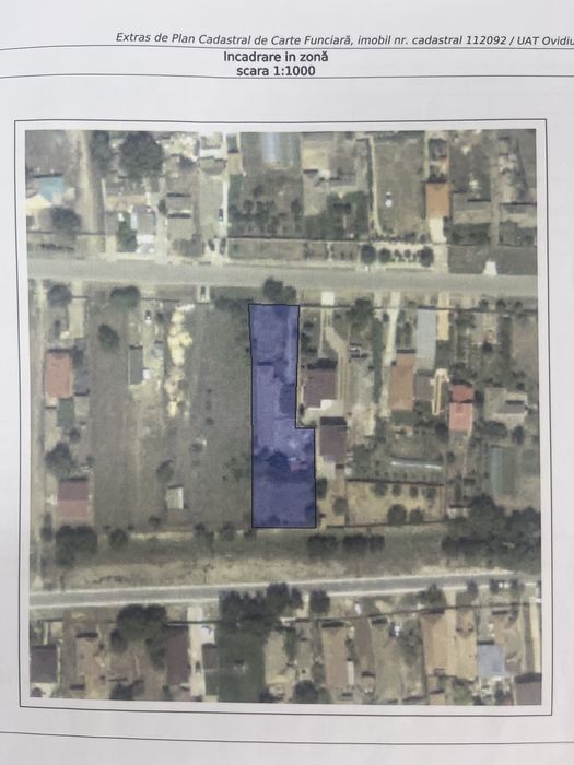 VÂND/SCHIMB  Teren de casa in Poiana