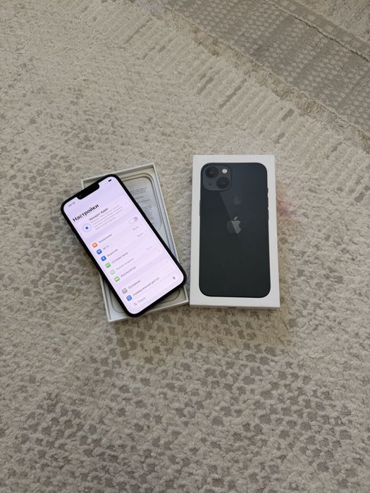IPhone 13 128 ГБ Айфон 13 78 % АКБ БЕЗ РЕМОНТ Все работает АСТАНА