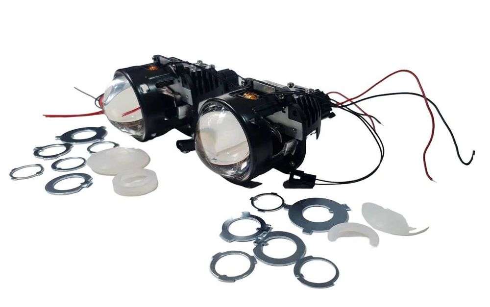 Bi LED лупи за вграждане 2.5 инча ,55W