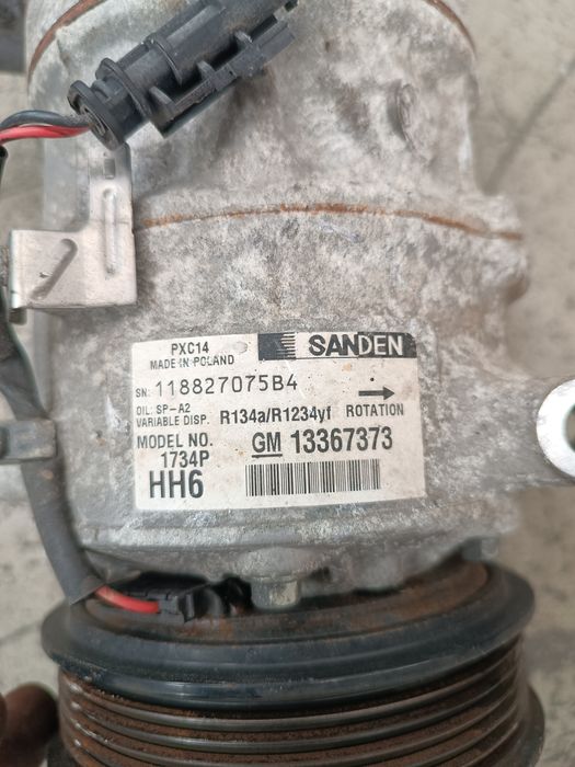 Compresor aer condiționat Opel Astra K Insignia  1.6 cdti 13367373