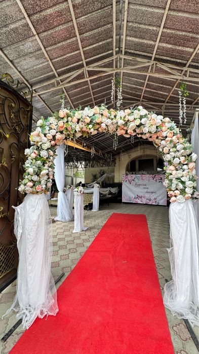 Оформление, кудалык, арка, баннер