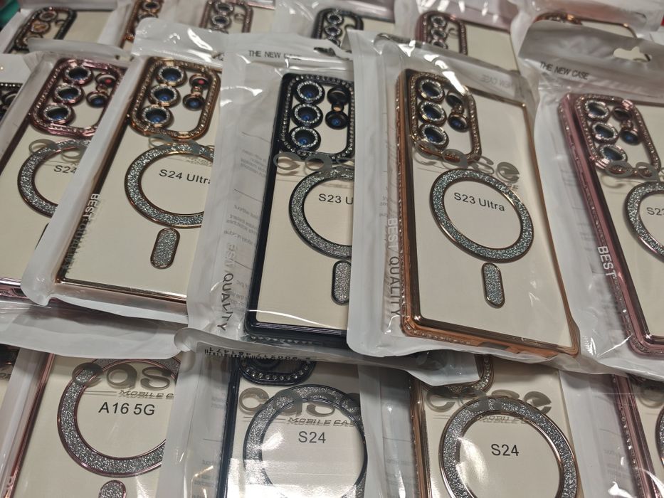 Samsung Galaxy A26,A36,A56,S24,S23/S24 Ultra,A16,A15 блестящи силикони