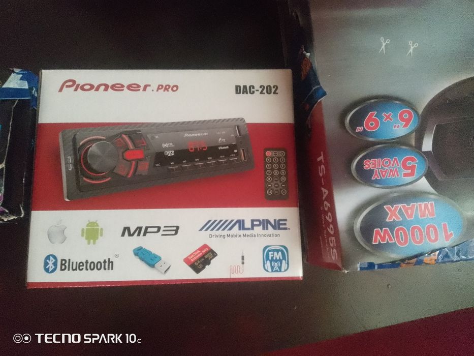 Pioneer kalonka 3kafolat bilan