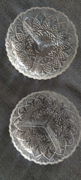 Стъклени съдове за ядки, чинийки, пепелници