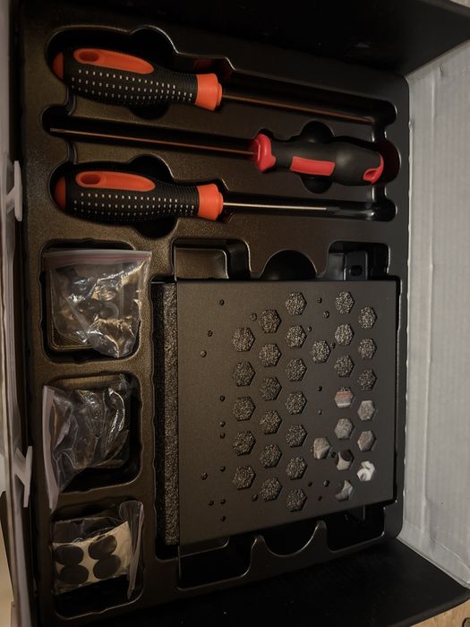 DeskPi RackMate TT Black Mini Rack 10” Server Rack Homelab Network Rack Raspberry Pi NAS