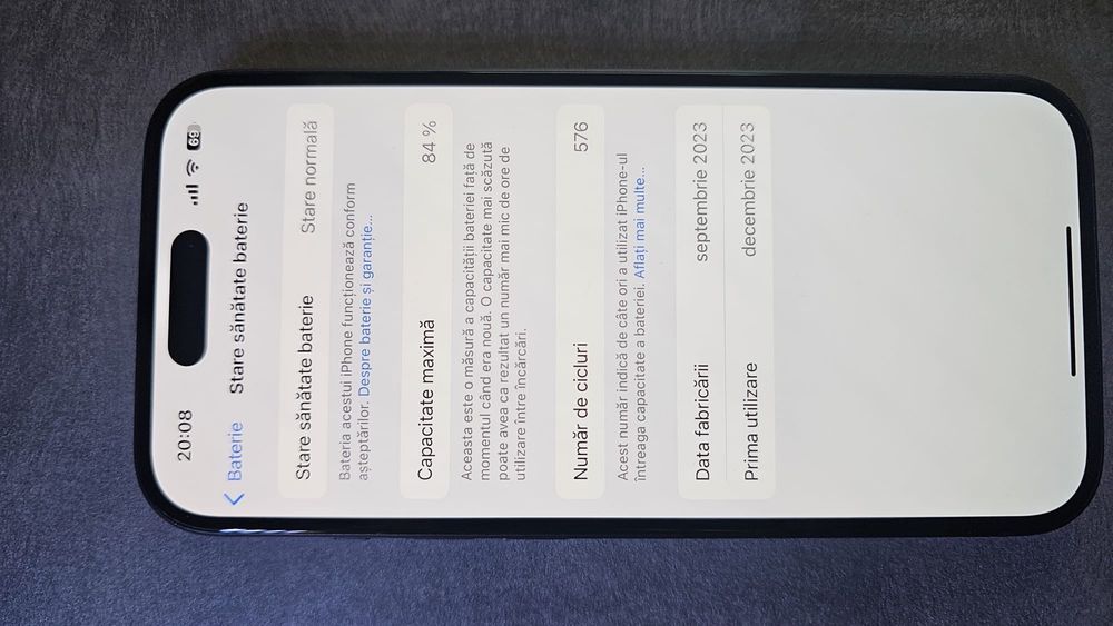 Iphone 15 Negru 128 GB