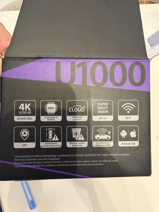 Camera auto fata spate Thinkware U1000 4k GPS Wi Fi