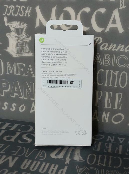 iPhone 16 charge cable 60W оригинал type c