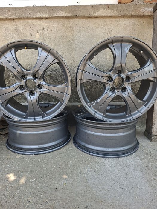Vând set jante 5×112 R18
