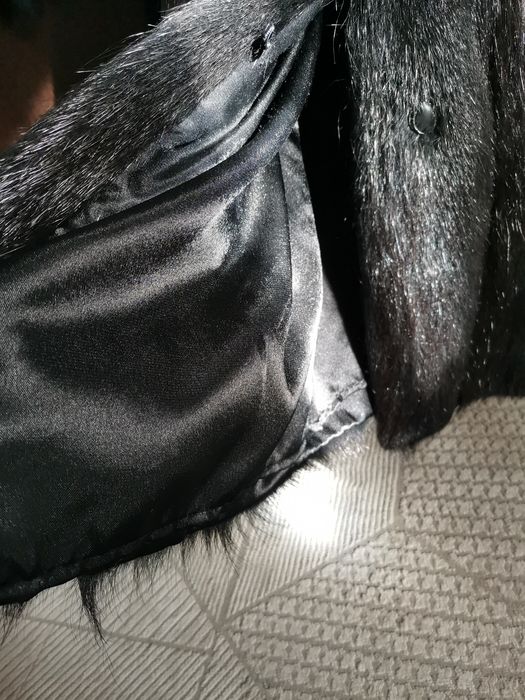 Шуба нутриевая без капюшона