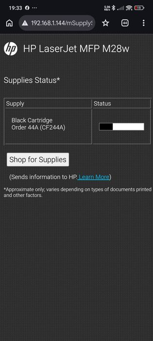 Imprimanta HP MFP M28w