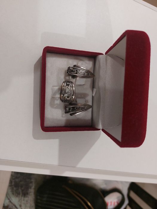 Наборы черненого серебра