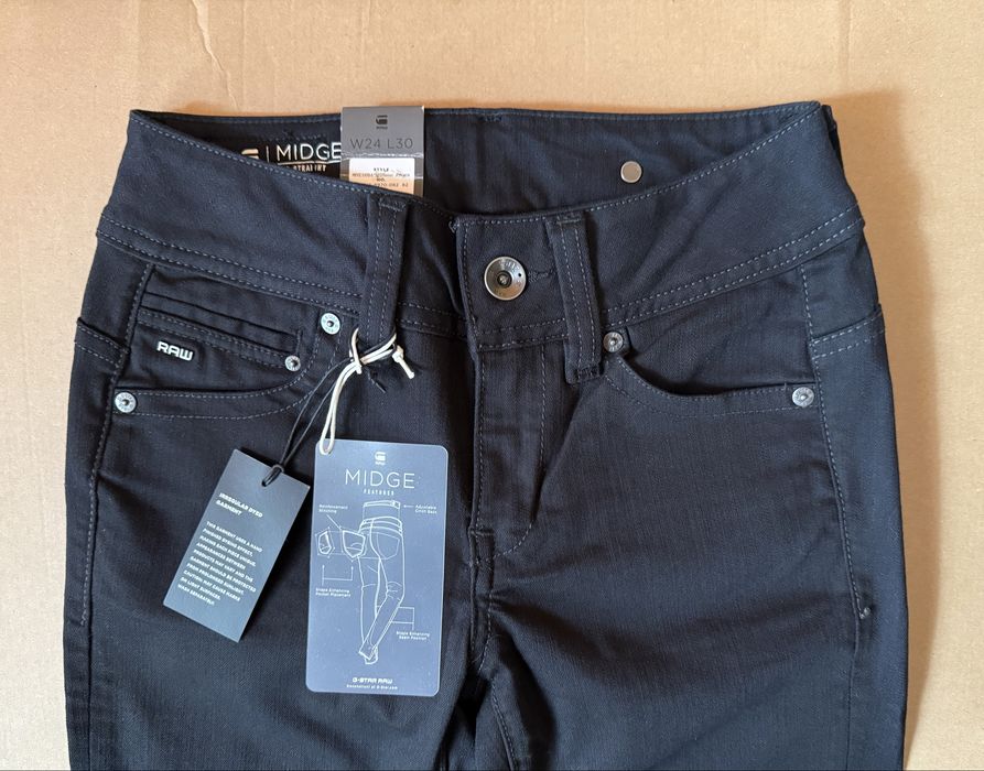 G-Star RAW Midge Saddle Straight Jeans ОРИГИНАЛНИ дамски дънки -  24