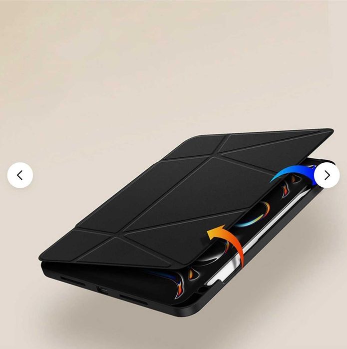 Калъф за iPad Pro 11" (2024/20025) Dux Ducis Vers черен