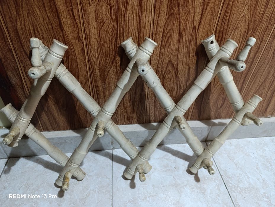 Ретро, дървени закачалки 2 бр.