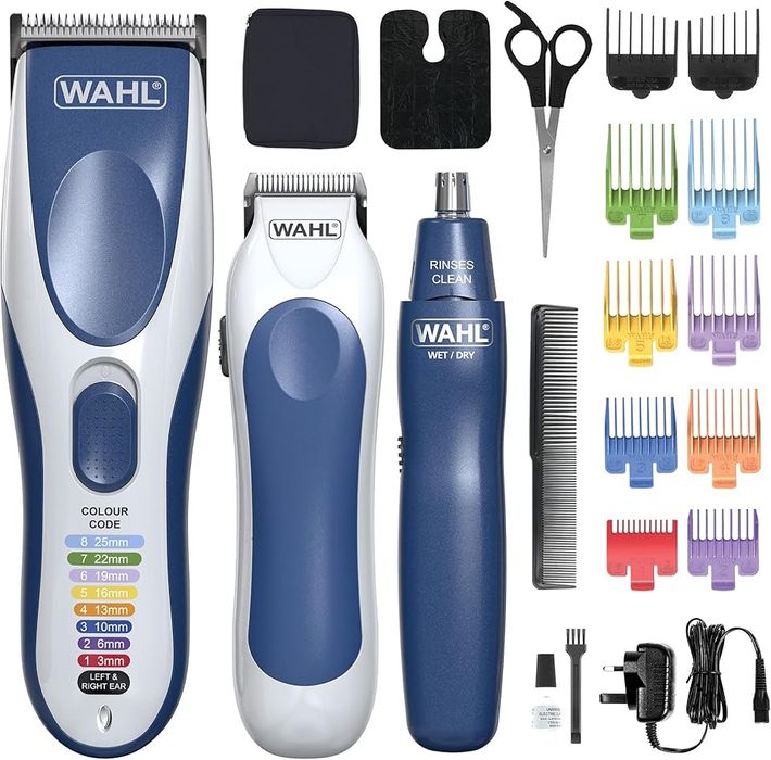 Комбиниран марков комплект  Wahl Color Pro - 3в1, коса, брада, тяло