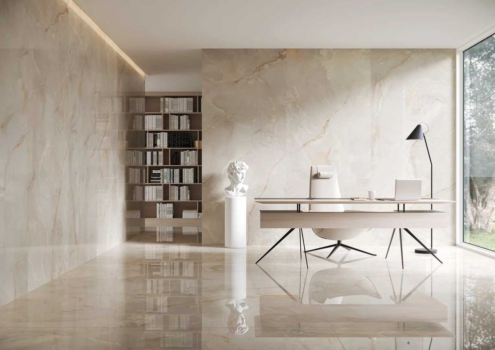 Gresie rectificata Montblanc Onyx Lucioasa 60x120