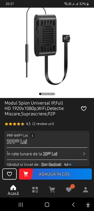 Camera spion s08 wifi