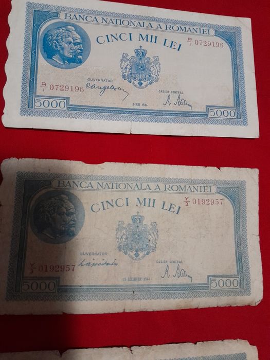 Bancnote vechi românești