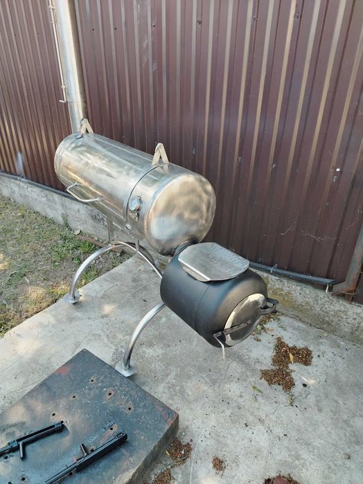 Gratar tip smoker din inox alimentar