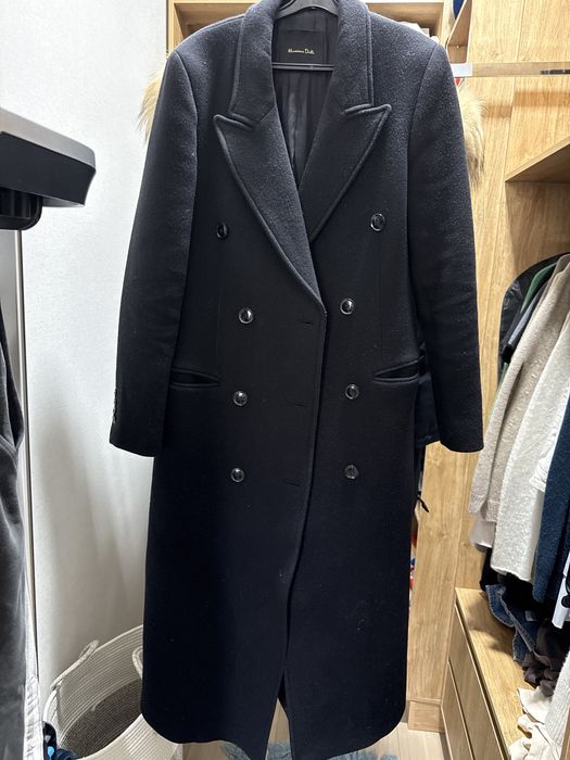 Пальто шерстяное Massimo Dutti