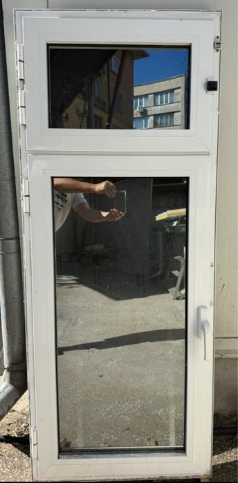 Алуминиева дограма 1бр./ 1.65смх0.65см и 1бр. 2.05м.х 1.60-1.66м.