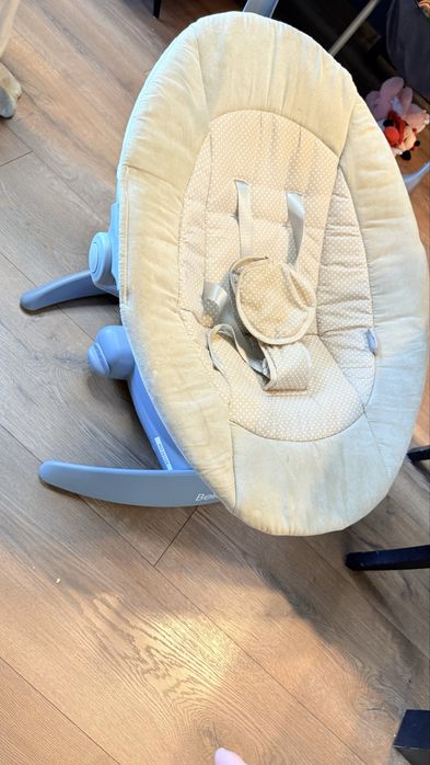 LORELLI Premium Електрическа люлка BELLA 360° BEIGE DOTS