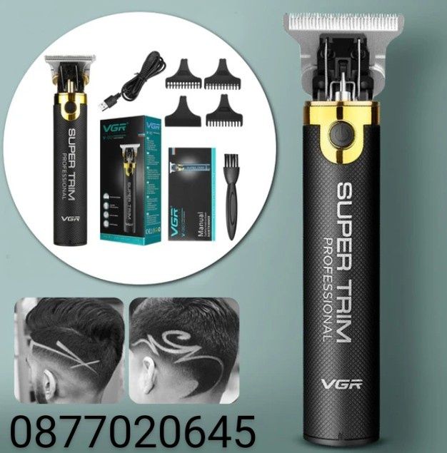 Професионална Безжична Машинка Тример за Подстригване оформяне VGR-082