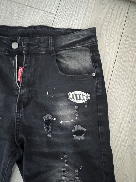 Blugi  negri dsquared