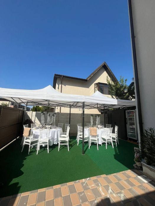 Închirieri pavilioane mese scaune, vesela completă pt orice eveniment